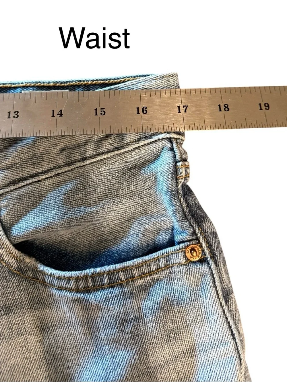 PacSun Extreme Baggy Jeans Mens Tag 32x30 Light Wash Wide Leg Skater Y2K Denim
